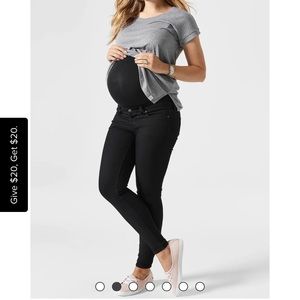 Maternity Belly Support Jeans - Size 12